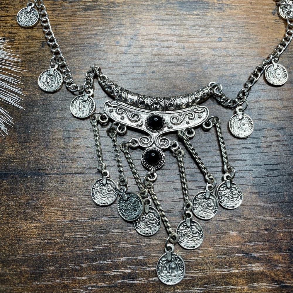 Vintage Tribal Boho Necklace - Picture 4 of 4